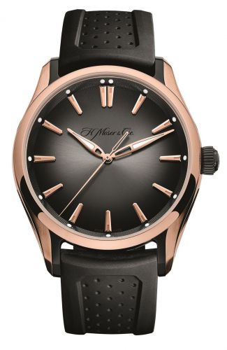 Remontoir à montres pour montre H. Moser & Cie Pioneer Pioneer Centre Seconds Red Or, Ardoise Fumé Dial