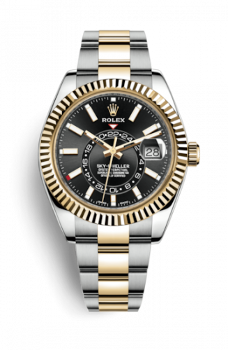 Uhrenbeweger für Uhr Rolex Sky-Dweller Sky-Dweller Stainless Steel / Yellow Gold / Black