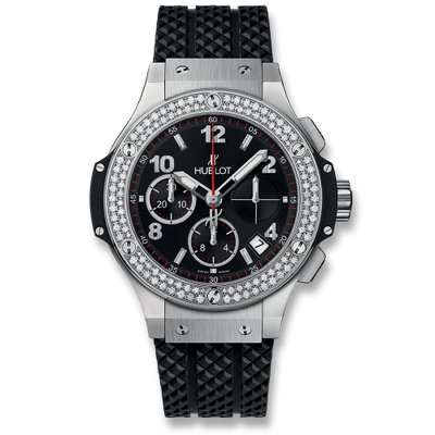 Remontoir à montres pour montre Hublot Big Bang Big Bang 41 Stainless Steel / Diamond / Noire