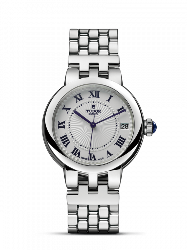 Remontoir à montres pour montre Tudor Clair de Rose Clair de Rose 34 Stainless Steel / Argent-Roman/ Bracelet