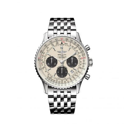 Watch Winder for watch Breitling Navitimer Navitimer 1 B01 Chronograph 43 Stainless Steel / Silver Grey / Japan Special Edition