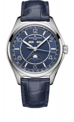 Uhrenbeweger für Uhr Vacheron Constantin FiftySix FiftySix Complete Calendar Stainless Steel / Blue