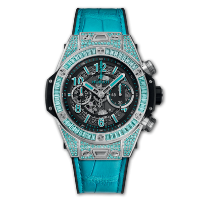 Watch Winder for watch Hublot Big Bang Big Bang Unico 45 White Gold / Paraiba
