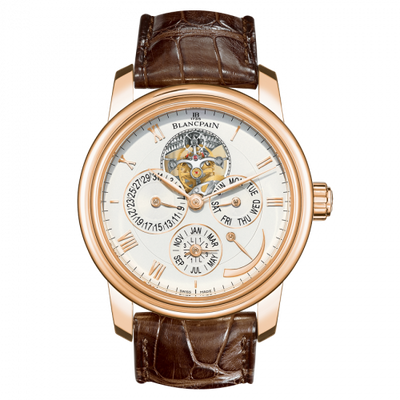 Watch Winder for watch Blancpain Le Brassus Le Brassus Tourbillon Quantième Perpetuél 8 Jours Red Gold