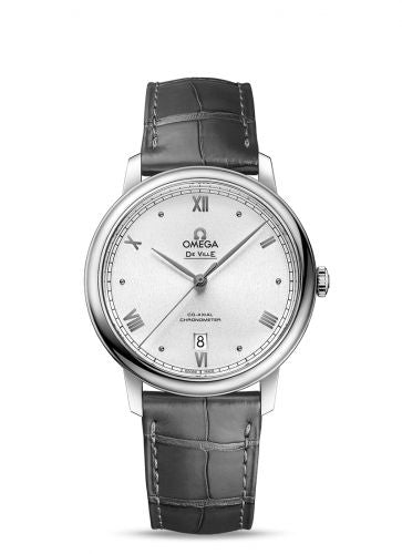 Watch Winder for watch Omega De Ville De Ville Prestige Co-Axial 39.5 Stainless Steel / Silver Sunburst