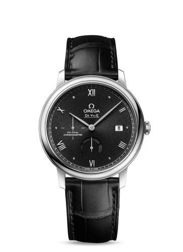 Watch Winder for watch Omega De Ville De Ville Prestige Co-Axial 39.5 Power Reserve Stainless Steel / Black Sunburst