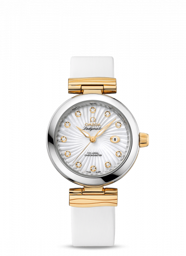 Watch Winder for watch Omega LadyMatic LadyMatic Co-Axial 34 Stainless Steel / Yellow Gold / MOP