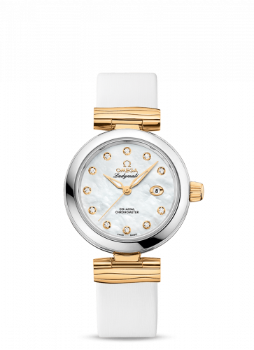 Watch Winder for watch Omega LadyMatic LadyMatic Co-Axial 34 Stainless Steel / Yellow Gold / MOP