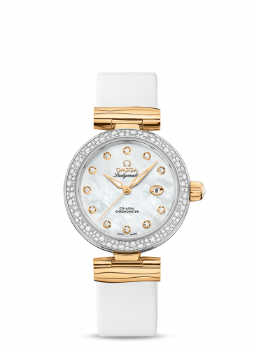 Watch Winder for watch Omega LadyMatic LadyMatic Co-Axial 34 Stainless Steel / Yellow Gold / Diamond / MOP