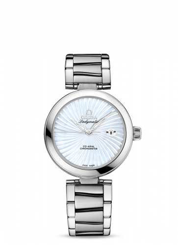 Watch Winder for watch Omega LadyMatic LadyMatic Co-Axial 34 Stainless Steel / MOP / Bracelet