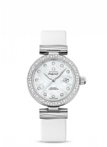 Watch Winder for watch Omega LadyMatic LadyMatic Co-Axial 34 Stainless Steel / Diamond / MOP