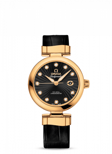 Watch Winder for watch Omega LadyMatic LadyMatic Co-Axial 34 Yellow Gold / Black