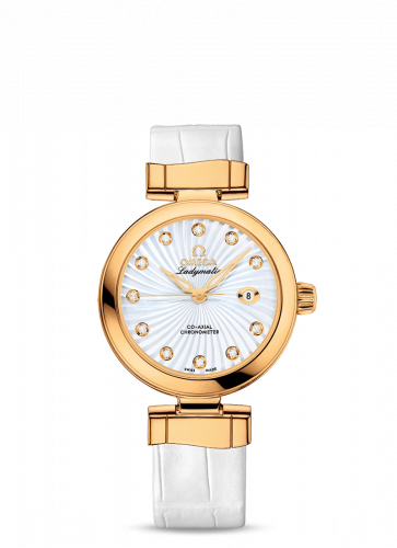 Watch Winder for watch Omega LadyMatic LadyMatic Co-Axial 34 Yellow Gold / MOP