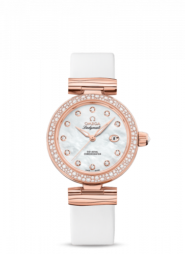 Watch Winder for watch Omega LadyMatic LadyMatic Co-Axial 34 Sedna Gold / Diamond / MOP