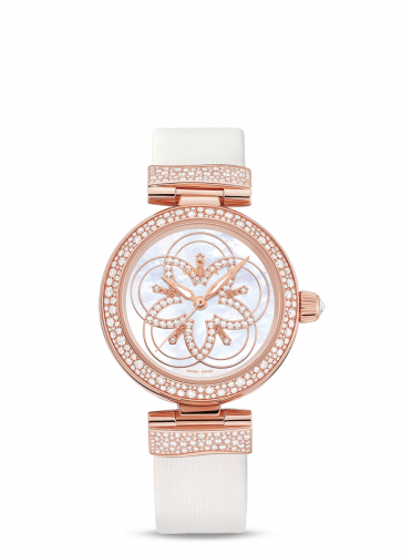 Watch Winder for watch Omega LadyMatic LadyMatic Co-Axial 34 Sedna Gold / Diamond / Flower MOP