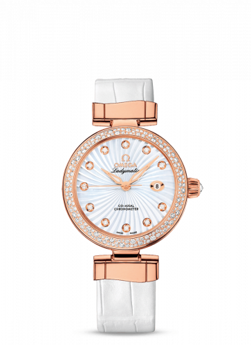 Watch Winder for watch Omega LadyMatic LadyMatic Co-Axial 34 Red Gold / Diamond / MOP