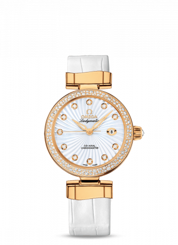 Watch Winder for watch Omega LadyMatic LadyMatic Co-Axial 34 Yellow Gold / Diamond / MOP