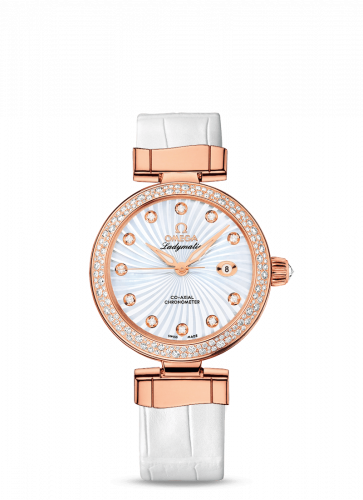 Watch Winder for watch Omega LadyMatic LadyMatic Co-Axial 34 Red Gold / Diamond / MOP