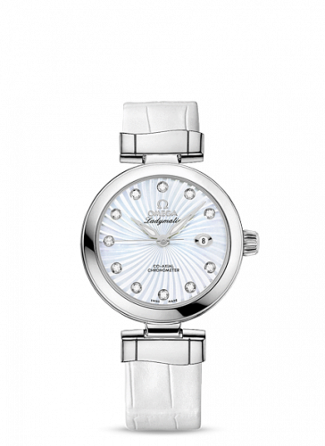 Watch Winder for watch Omega LadyMatic LadyMatic Co-Axial 34 Stainless Steel / MOP