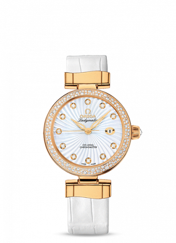 Watch Winder for watch Omega LadyMatic LadyMatic Co-Axial 34 Yellow Gold / Diamond / MOP