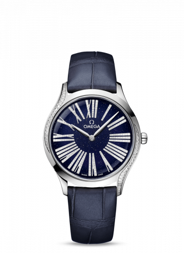 Watch Winder for watch Omega Trésor De Ville Trésor 36 Canopus Gold / Aventurine Roman / Alligator