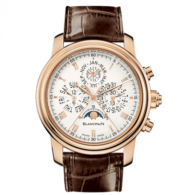 Watch Winder for watch Blancpain Le Brassus Le Brassus Quantième Perpetuél Chronographe Flyback à Rattrapante Red Gold