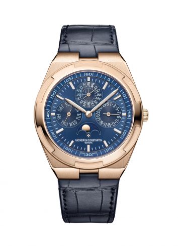 Uhrenbeweger für Uhr Vacheron Constantin Overseas Overseas Ultra-Thin Perpetual Calendar Pink Gold / Blue