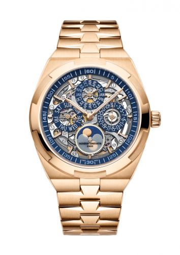 Uhrenbeweger für Uhr Vacheron Constantin Overseas Overseas Ultra-Thin Perpetual Calendar Pink Gold / Skeleton / Bracelet