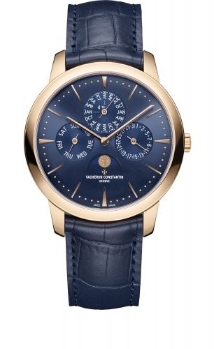 Uhrenbeweger für Uhr Vacheron Constantin Patrimony Patrimony Perpetual Calendar Pink Gold / Blue