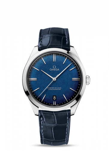 Watch Winder for watch Omega Trésor De Ville Trésor White Gold / Blue Enamel