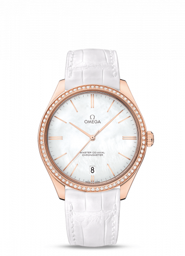 Watch Winder for watch Omega Trésor De Ville Trésor Master Co-Axial Sedna Gold / Diamond / MOP