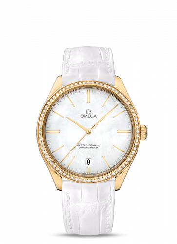 Watch Winder for watch Omega Trésor De Ville Trésor Master Co-Axial Yellow Gold / Diamond / MOP