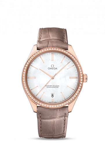 Watch Winder for watch Omega Trésor De Ville Trésor Master Co-Axial Sedna Gold / Diamond / MOP