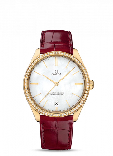 Watch Winder for watch Omega Trésor De Ville Trésor Master Co-Axial Yellow Gold / Diamond / MOP