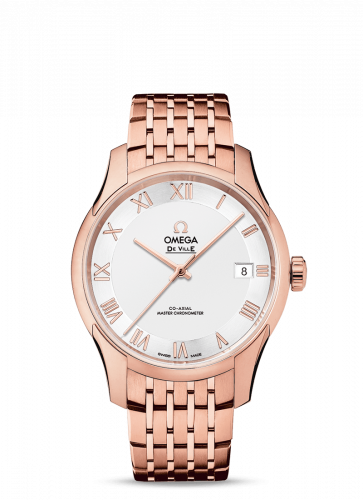 Watch Winder for watch Omega De Ville De Ville Hour Vision Master Chronometer Sedna Gold / Silver / Bracelet