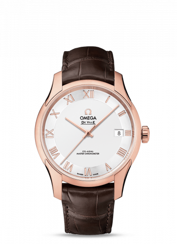 Watch Winder for watch Omega De Ville De Ville Hour Vision Master Chronometer Sedna Gold / Silver