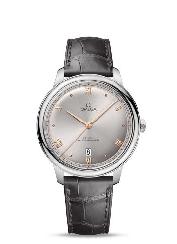 Watch Winder for watch Omega De Ville De Ville Master Chronometer Stainless Steel / Silver