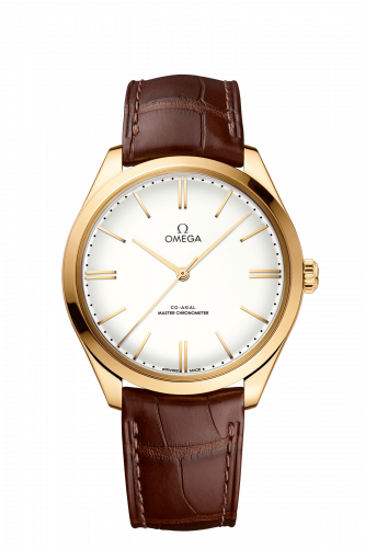 Watch Winder for watch Omega Trésor De Ville Trésor Master Chronometer Yellow Gold / White Enamel