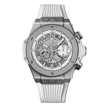 Watch Winder for watch Hublot Big Bang Big Bang Unico 42 Titanium / White