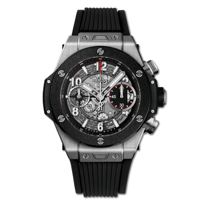 Watch Winder for watch Hublot Big Bang Big Bang Unico 42 Titanium / Ceramic / Black