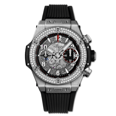 Remontoir à montres pour montre Hublot Big Bang Big Bang Unico 42 Titanium / Diamonds / Noire