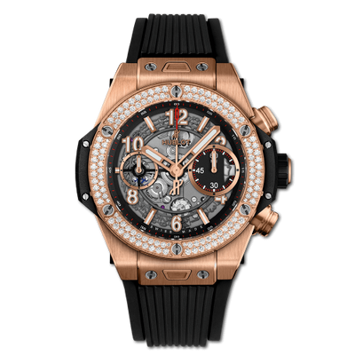 Watch Winder for watch Hublot Big Bang Big Bang Unico 42 King Gold / Diamond / Black
