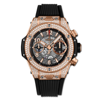 Remontoir à montres pour montre Hublot Big Bang Big Bang Unico 42 King Or / Pavé / Noire