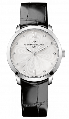 Remontoir à montres pour montre Girard-Perregaux 1966 1966 36mm Stainless Steel / Argent / Alligator
