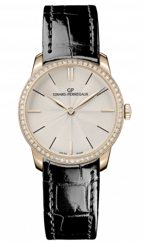 Remontoir à montres pour montre Girard-Perregaux 1966 1966 30mm Rose Or / Diamond / Champagne / Alligator