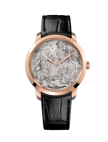 Remontoir à montres pour montre Girard-Perregaux 1966 1966 The Chamber of Wonders Terrestrial Map