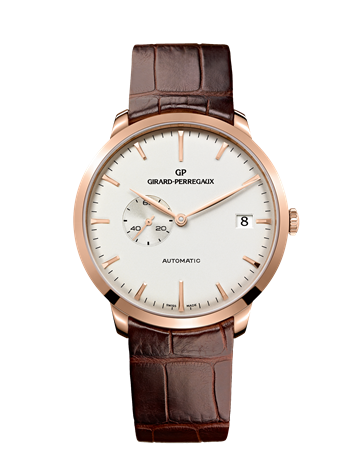 Remontoir à montres pour montre Girard-Perregaux 1966 1966 41 Small Seconds Date Rose Or