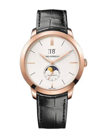 Remontoir à montres pour montre Girard-Perregaux 1966 1966 Big Date Moon Rose Or