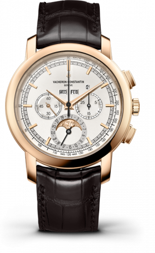 Uhrenbeweger für Uhr Vacheron Constantin Traditionnelle Traditionnelle Chronograph Perpetual Calendar Pink Gold / Silver