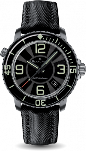 Uhrenbeweger für Uhr Blancpain Fifty Fathoms Fifty Fathoms 500 Fathoms Titanium / Black / Black Canvas
